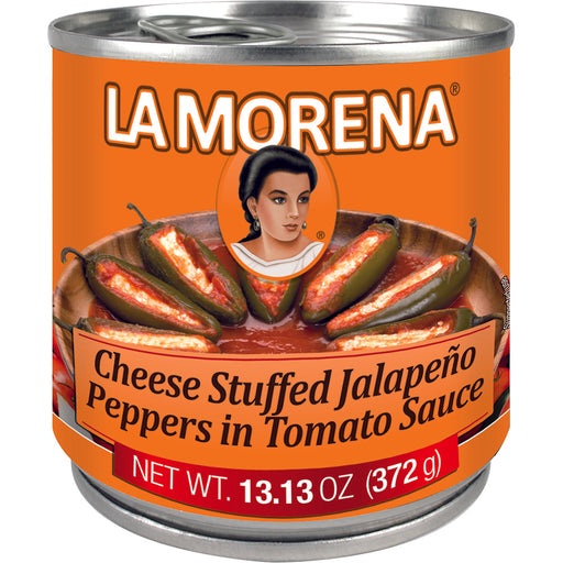 Cheese Stuffed Jalapeño Peppers in Tomato Sauce | La Morena